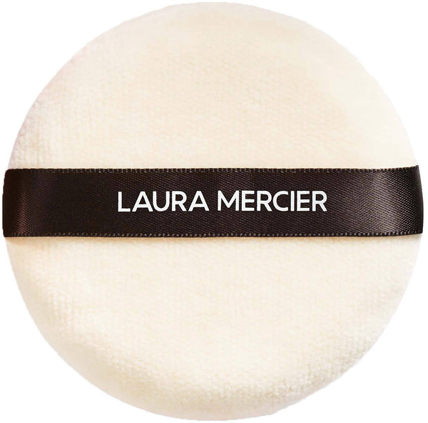Laura Mercier Velour Powder Puff, Textured Cotton, White