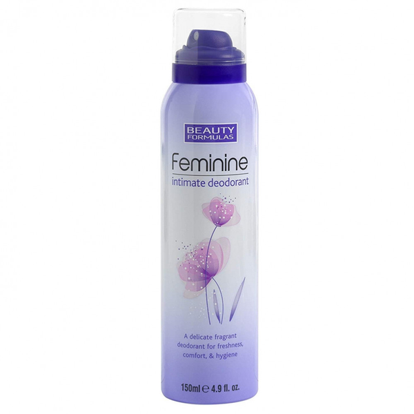 Beauty Formulas Sensitive Areas Deodorant Spray Freshness Formula Women 150ml