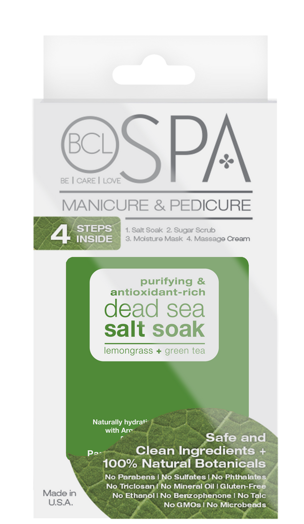 BCL Spa Lemongrass and Green Tea 4-Step Body and Facial Treatment Kit