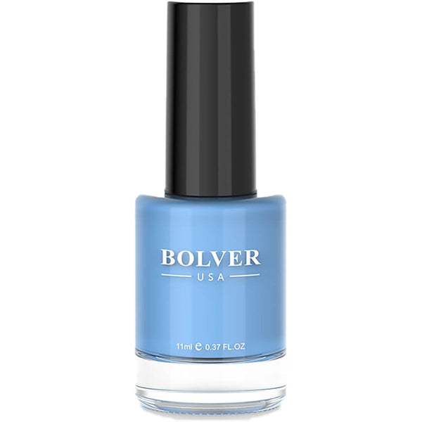 Bolver USA Nail Polish Gel Finish UV Absorbers Light Cyan 678 Blue