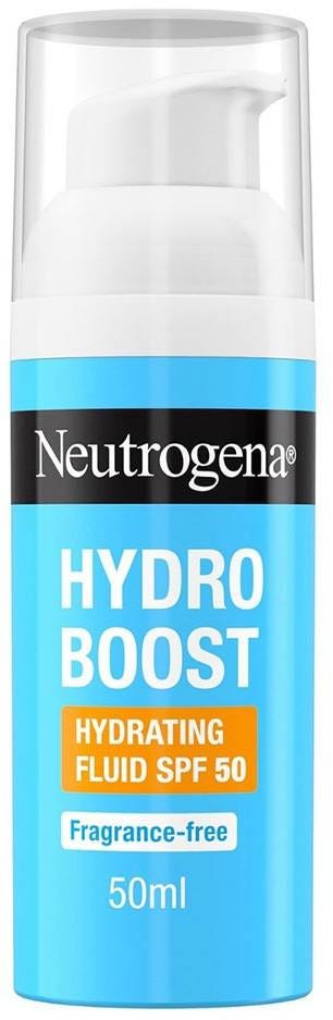Neutrogena Hydro Boost Hydrating Fluid SPF 50 Fragrance-Free Hyaluronic Acid 50 ml