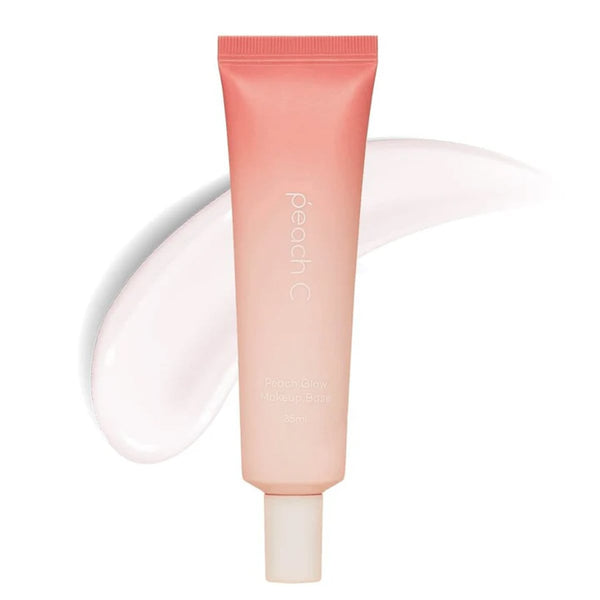 Brightening Face Primer Peach C Soft Peachy Glow Lightweight Hydrating Formula