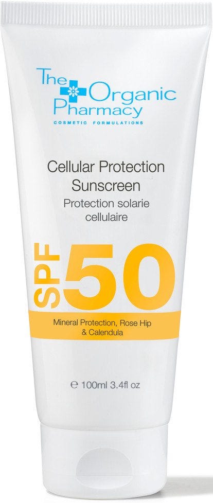 The Organic Pharmacy Cellular Protect Sunscreen SPF 50 Mineral Formula 100ml