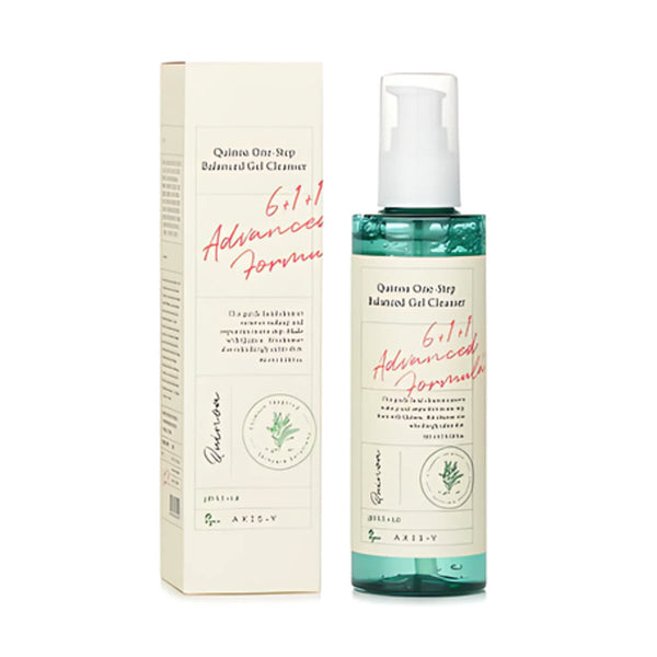 AXIS-Y Quinoa One-Step Balanced Gel Cleanser Hydrating Vegan Facial Wash