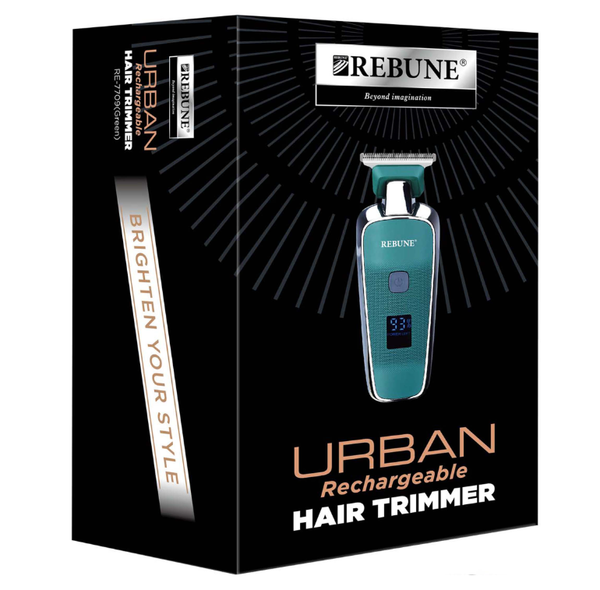 Rebune Rechargeable Hair Trimmer RE7709 Precise Cordless Grooming