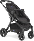 Chicco Urban Plus Reversible Stroller with Convertible Seat, Black