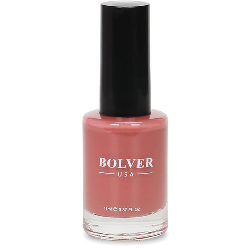 Bolver USA Nail Polish Gel High-Shine Light Salmon 607 Pink 1 Piece