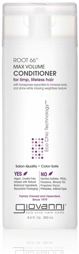 Giovanni Root 66 Max Volume Conditioner Liquid Horsetail Extract 250ml