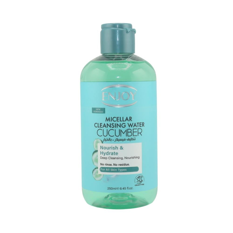 Enjoy Micellar Cleansing Water Cucumber Gentle Facial Cleanser 250 ml