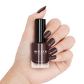 Bolver USA Nail Polish Gel Finish UV-Resistant Dark Brown 609