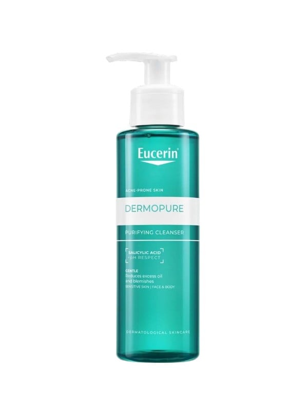 Eucerin DermoPure Purifying Cleansing Wash Salicylic Acid BHA for Oily Skin 400ml
