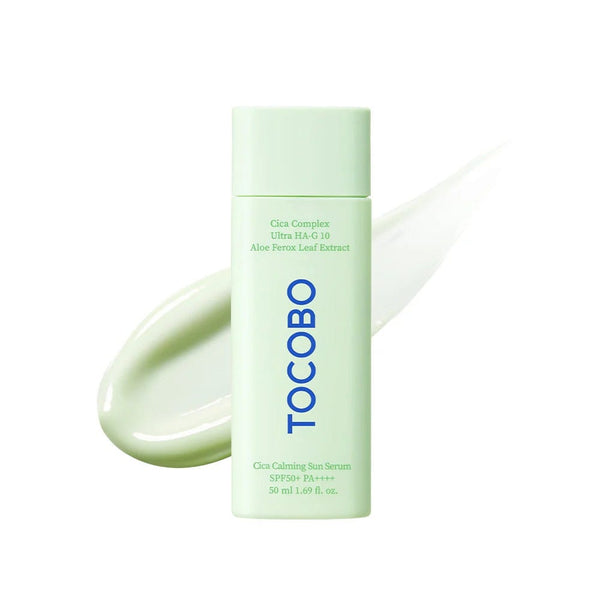 Tocobo Cica Calming Sun Serum SPF50+ PA++++ Broad-Spectrum UVA UVB Protection 50 ml