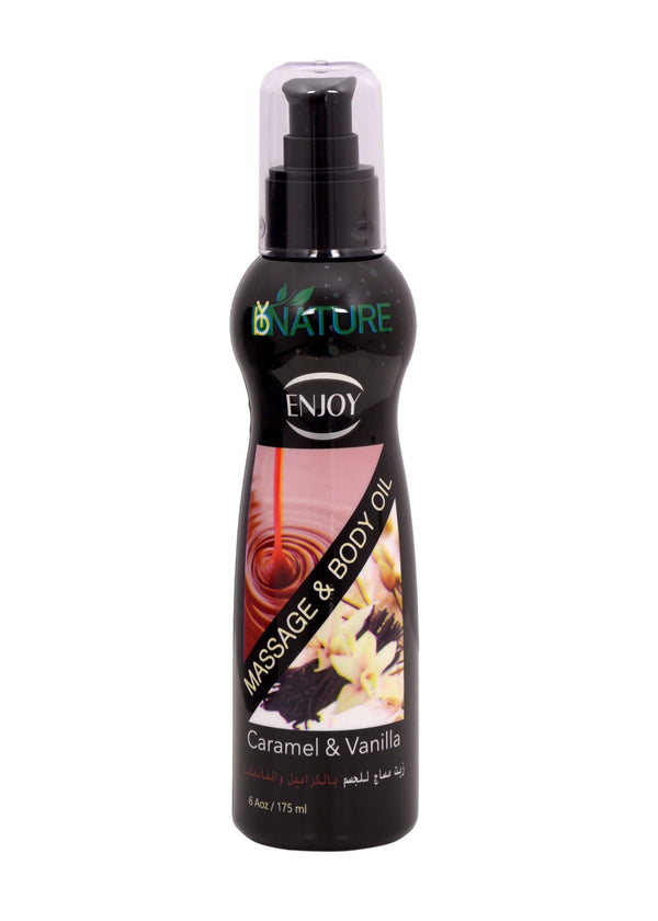Enjoy Vanilia Massage Oil, Nourishing Hydrating Formula, 175 ml