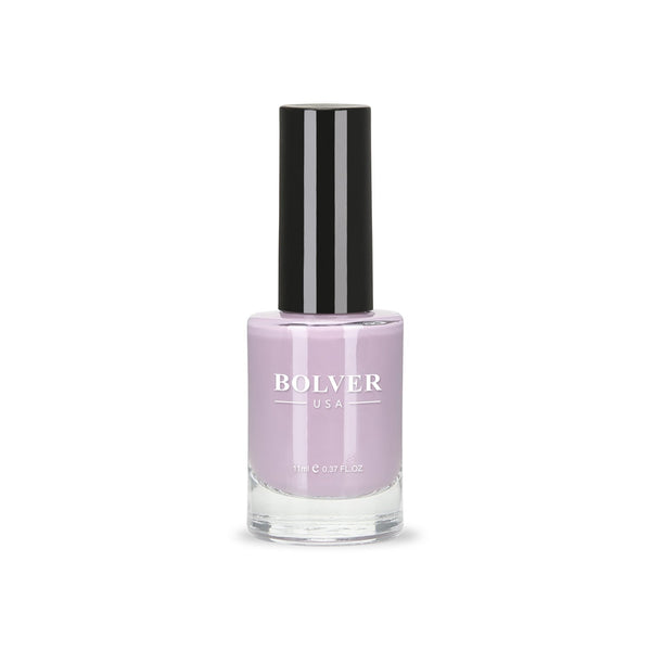 Bolver USA Nail Polish Gel Finish UV Absorbers Lavender Purple 612