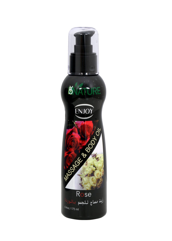 Enjoy Rose Massage Body Oil, Arnica Extract, 175 ml