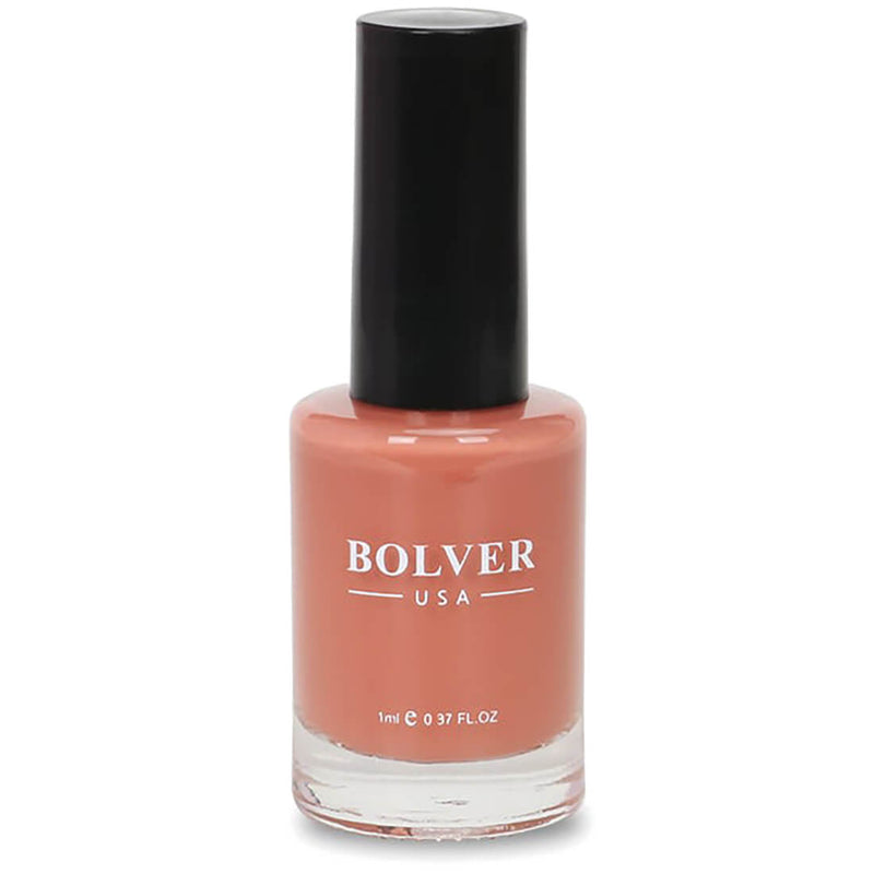 Bolver USA Nail Polish Gel Finish UV Absorbers Vivid Tangerine 613
