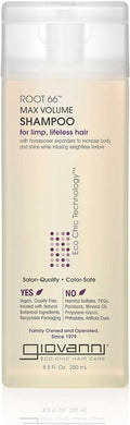 Giovanni Root 66 Max Volume Shampoo Liquid Horsetail Extract Fine Hair 250ml
