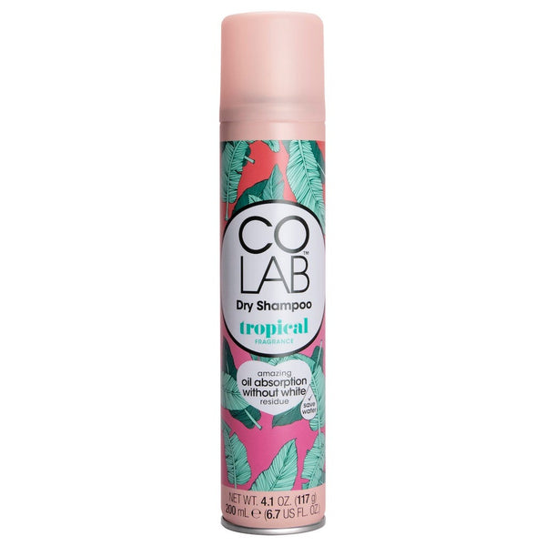 Colab Dry Shampoo Invisible Finish Oil Absorbing Tropical Papaya Peach 200ml