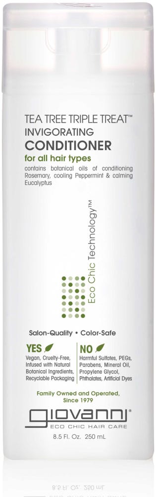 Giovanni Tea Tree Triple Treat Conditioner for Dry Scalp 250ml
