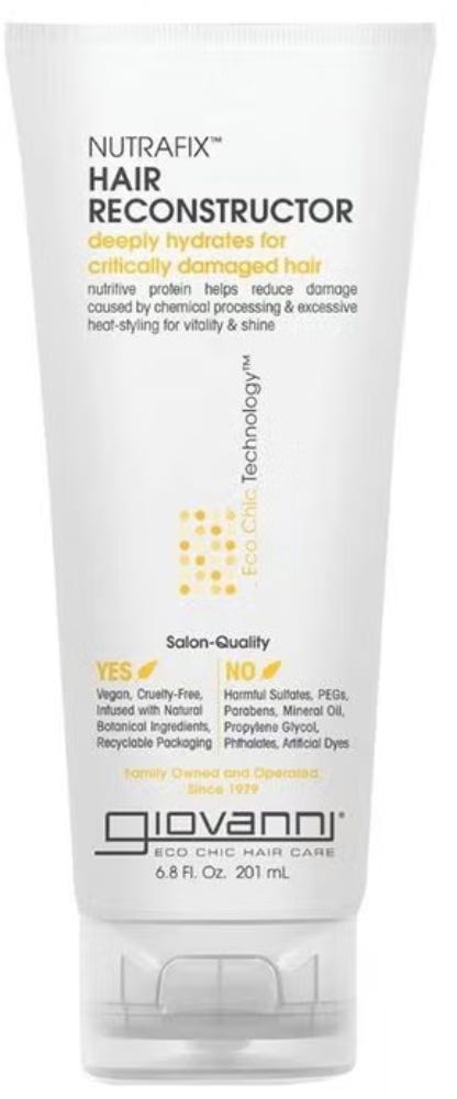 Giovanni Nutra Fix Reconstructor Cream Hair Treatment Protein Formula 200ml