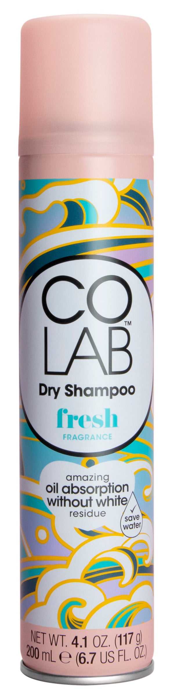COLAB Fresh Dry Shampoo Invisible Finish Oil-Absorbing Fragrance 200ml