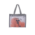 Salon System Large Transparent Mesh Storage Bag with Shoulder Straps, Bow Print, Assorted Colors