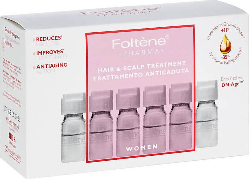 Foltene Women Hair Treatment Ampoules Scalp-Care Formula