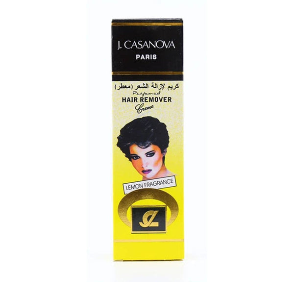 J. Casanova Lemon Hair Removal Cream for Unwanted Hair, 60 g