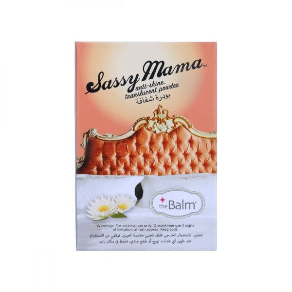 TheBalm Sassy Mama Translucent Face Powder Matte Shine Control 7.08 g