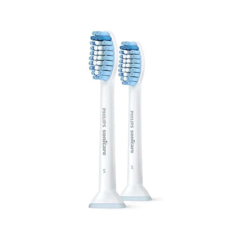 Philips Sonicare Soft Electric Toothbrush Heads Plaque Removal Sensitive Gums 2 Pieces