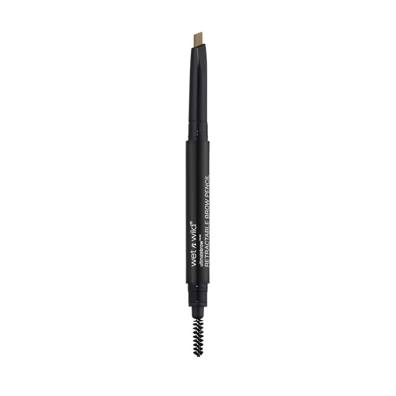 Wet n Wild Ultimate Brow Retractable Pencil Triangular Tip Rub-Resistant Pigments