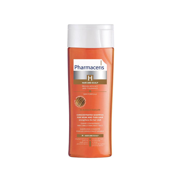 Pharmaceris Strengthening Shampoo for Weak Hair, Silicone-Free Liquid, 250 ml