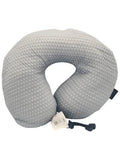 Salon System Travel Neck Pillow U-Shaped Adjustable Strap Soft Breathable Support