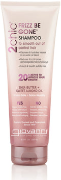 Giovanni 2chic Frizz Be Gone Shampoo Smoothing Shea Butter & Sweet Almond Oil 250ml