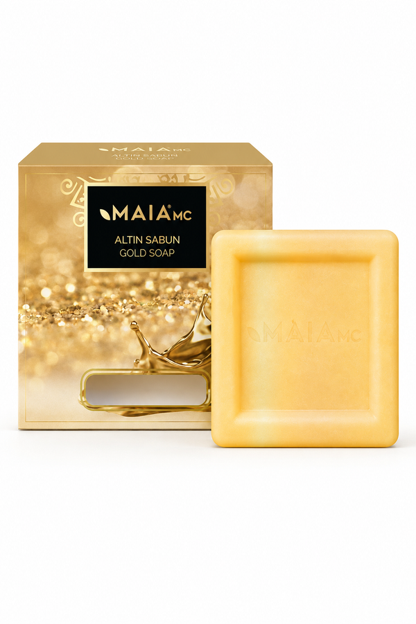 Maia MC Gold Soap Cleansing Bar for Skin Tightening