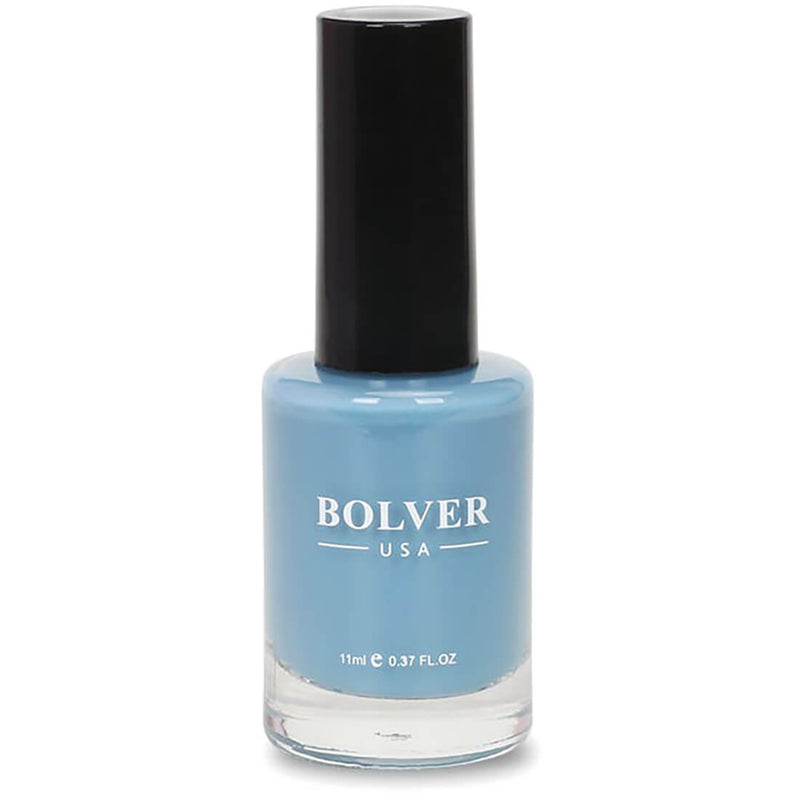Bolver USA Nail Polish Gel Finish UV-Resistant Blue 615