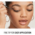 Rimmel London Glam'eyes Liquid Eyeliner Fine Brush Intense Black 001 Black Glamour 3.5 ml