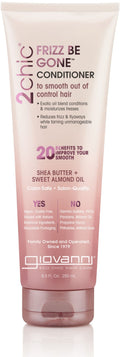 Giovanni 2chic Frizz Be Gone Conditioner Smoothing Shea Butter Sweet Almond Oil 250ml
