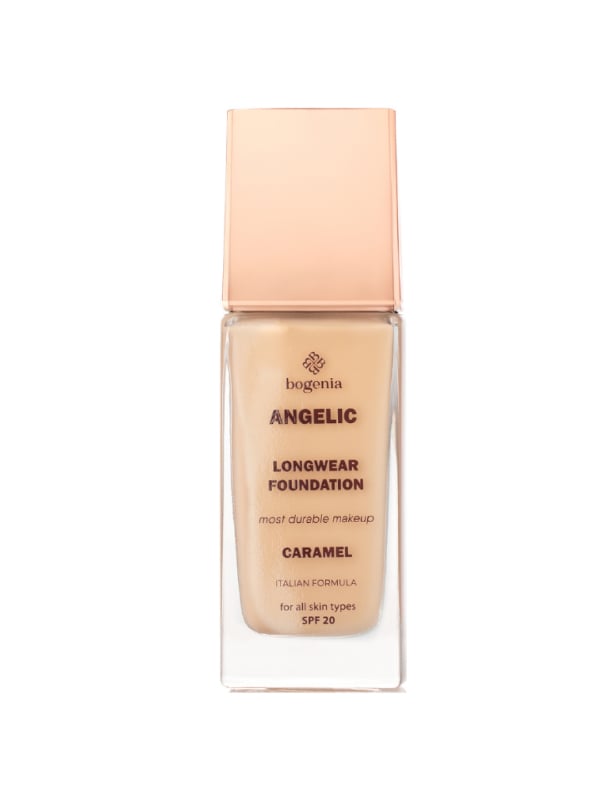 Bogenia Angelique Long Wear Foundation Natural Finish SPF 20 Caramel BG605.006