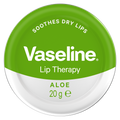 Vaseline Lip Therapy Aloe Lip Balm with Petroleum Jelly, 20 g