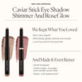Laura Mercier Caviar Stick Eye Color Shimmer Eye Shadow Hyaluronic Acid Antique Rose