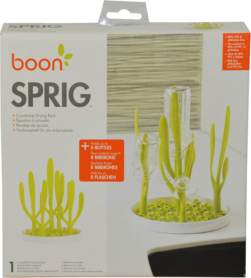Boon Sprig Countertop Baby Bottle Drying Rack, Upright Organizer, 1 Piece