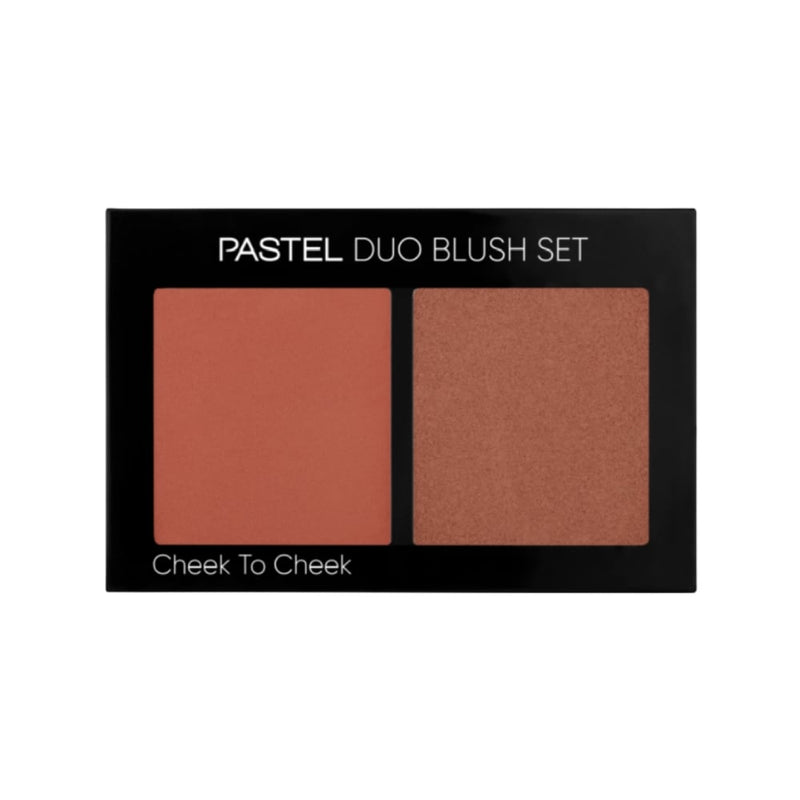 Pastel Pro Fashion Duo Cheek to Cheek Blush Set Matte & Shimmer 20 Warm Honey