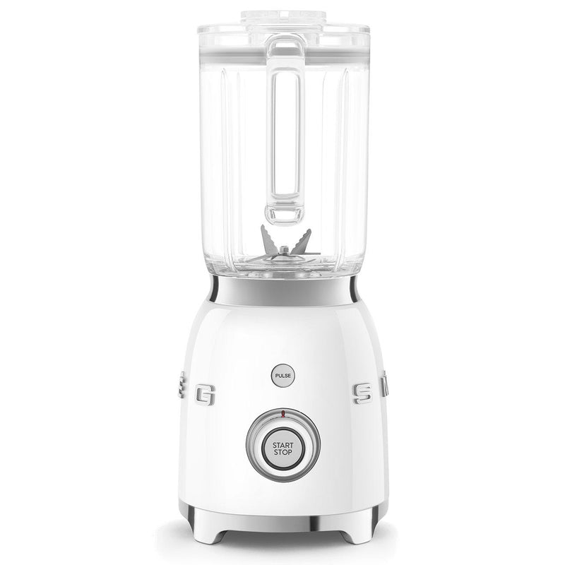 Smeg BLF03 50's Retro Style Blender, 800 W, 4 Speeds, White, 1.5 L