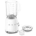 Smeg BLF03 50's Retro Style Blender, 800 W, 4 Speeds, White, 1.5 L