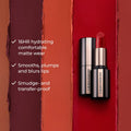Laura Mercier Caviar Smoothing Matte Lipstick Hyaluronic Acid Pink Tulle 620