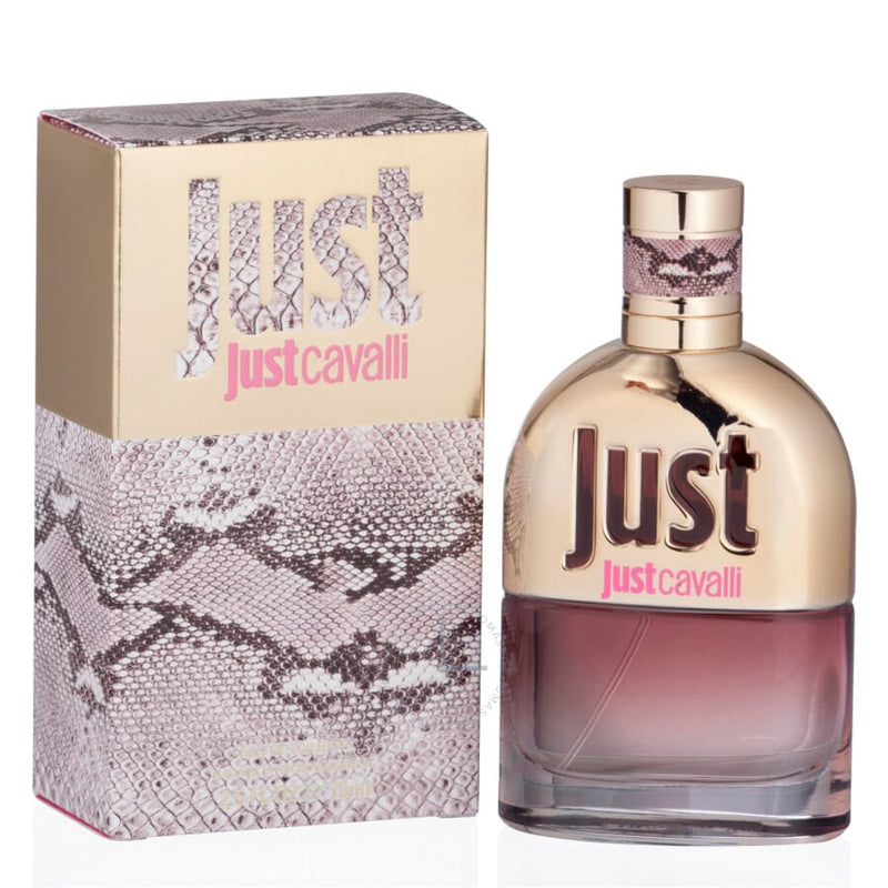 Roberto Cavalli Just Cavalli Eau de Toilette for Women, Floral Fragrance, 75 ml