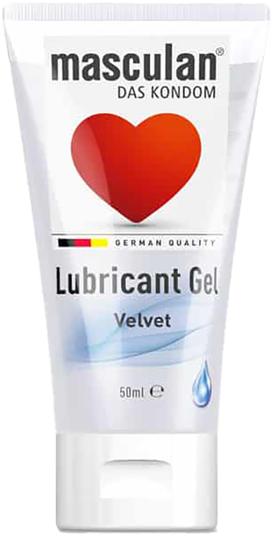 Masculan Lubricant Gel Silk Water-Based Condom Compatible 50 ml