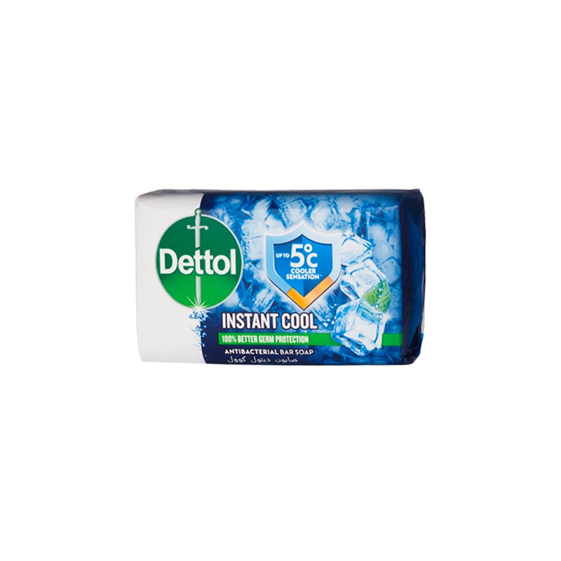 Dettol Instant Cool Soap Bar with Menthol and Camphor, 165 g