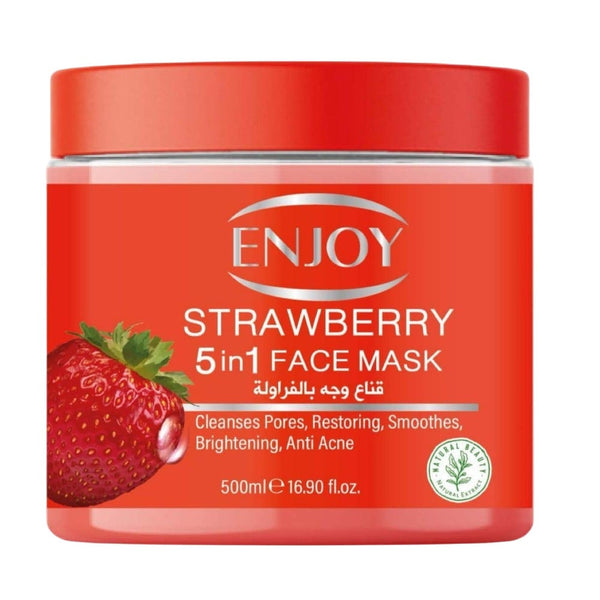 Enjoy Face & Body 5 in 1 Brightening Mask Strawberry 500ml